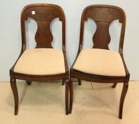 Pair of Empire Side Chairs