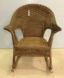 Wicker Rocker