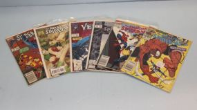 Six Comic Books 