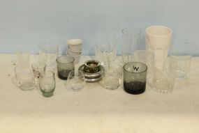 Various Tumblers, Glasses & Shot Glasses 
