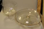 Clear Cake Plate & Trifle Bowl