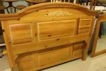 Broyhill Pine Queen Bed 