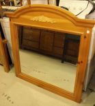 Broyhill Pine Hanging Mirror 