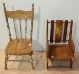 Two Child's Chairs 