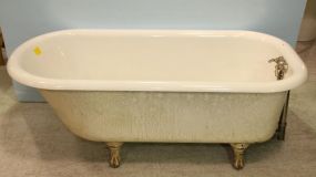 Porcelain Clawfoot Bathtub 