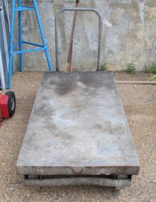 Large Metal Industrial Cart 