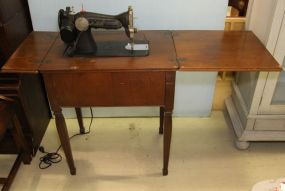 Walnut Singer Sewing Machine 