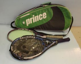 Prince Bag with Two Tennis Rackets 