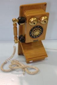 Oak Wall Telephone 