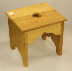 Pine Footstool 