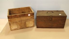Crate & Wood Tool Box