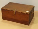 Antique Glove Box with Gloves