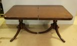 Mahogany Duncan Phyfe Dining Table