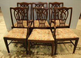 Set of Six Mahogany Duncan Phyfe Chairs
