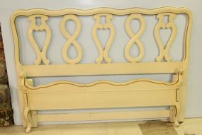 Queen Anne French Provincial Full Size Bed