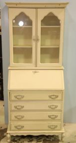 Queen Anne French Provincial Dropfront Desk