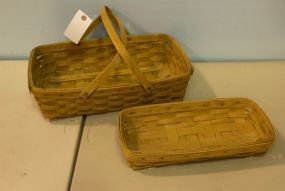 Two Longaberger Baskets