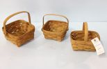 Three Small Longaberger Baskets