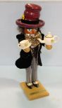 Mad Hatter Tea Party Nut Cracker