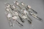 Twelve Early 1800's N.Y. Coin Silver Spoons 