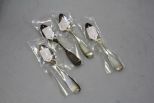 Four James P. Steele Coin Silver Spoons