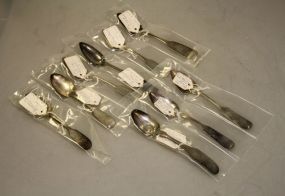 Lot of Nine Spoons 
