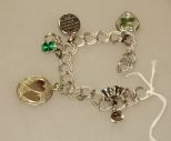 Sterling Silver Charm Bracelet