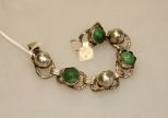 Mexico Silver Six Link Bracelet 