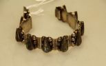 Mexico Sterling Abalone Bracelet 