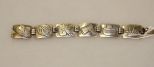 Heavy Taxco Sterling Bracelet 