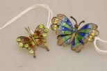 Pair of Italian Filigree Butterflies 