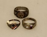 Three Men's Rings