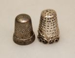 Pair of Silver Thimbles