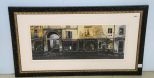 Print of French Buildings