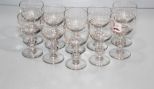 Set of Ten Glasses 