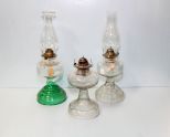 Three Oil Lamps