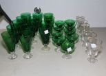 Group of Various Glasses