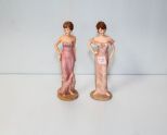 Two 1988 Porcelain Dolls