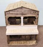 Wood Cat House 