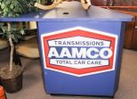 Blue Aamco Corner Desk