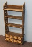 Painted Hanging Shelf
