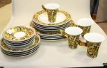 Twenty Pieces of Rosenthal Versace Medusa China