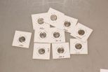 Ten Silver Eisenhower Dimes