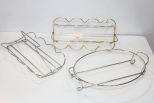 Casserole Frame, Bottle Frame & Chrome Holder for Tray