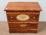Modern Two Drawer Nightstand