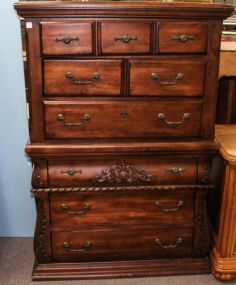 Carved Chest on Chest 