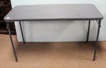 Blue Folding Table
