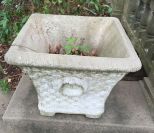 Square Concrete Planter