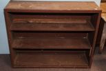 Brown Open Front Bookcase