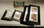 Six Assorted Picture Frames